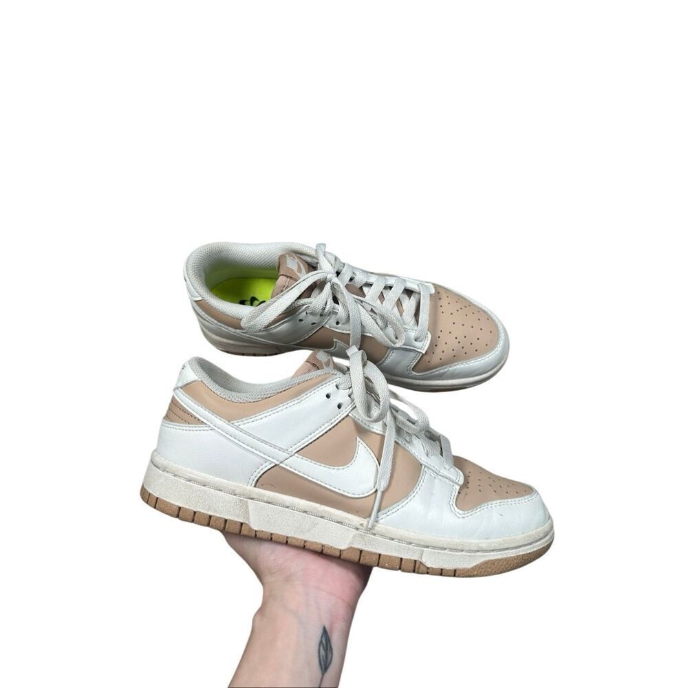 Nike Dunk Low Next Nature Beige Sail Women 7.5 Tan Beige Neutral Low Top Sneaker